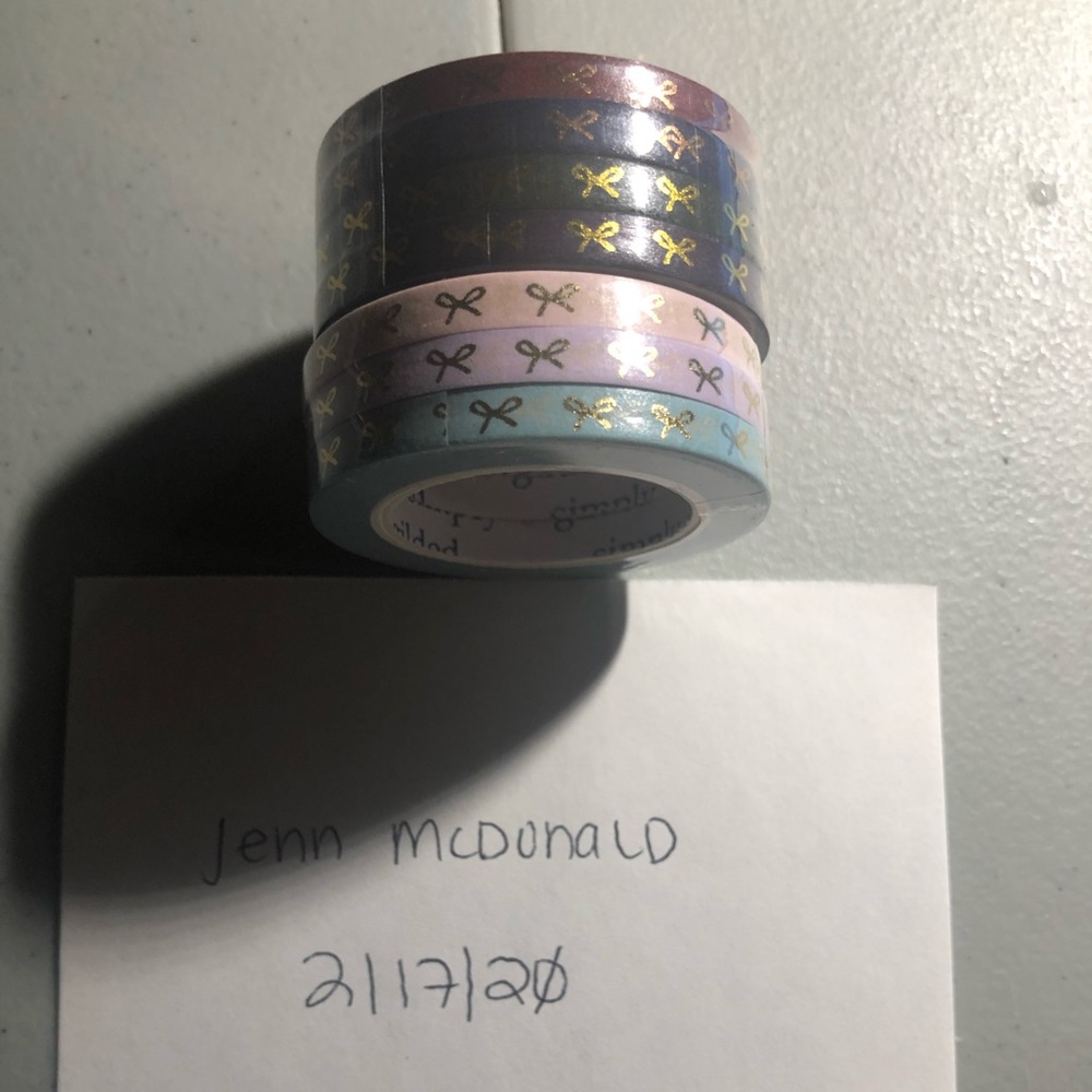 Simply Gilded Washi - Lot of 2 Sets